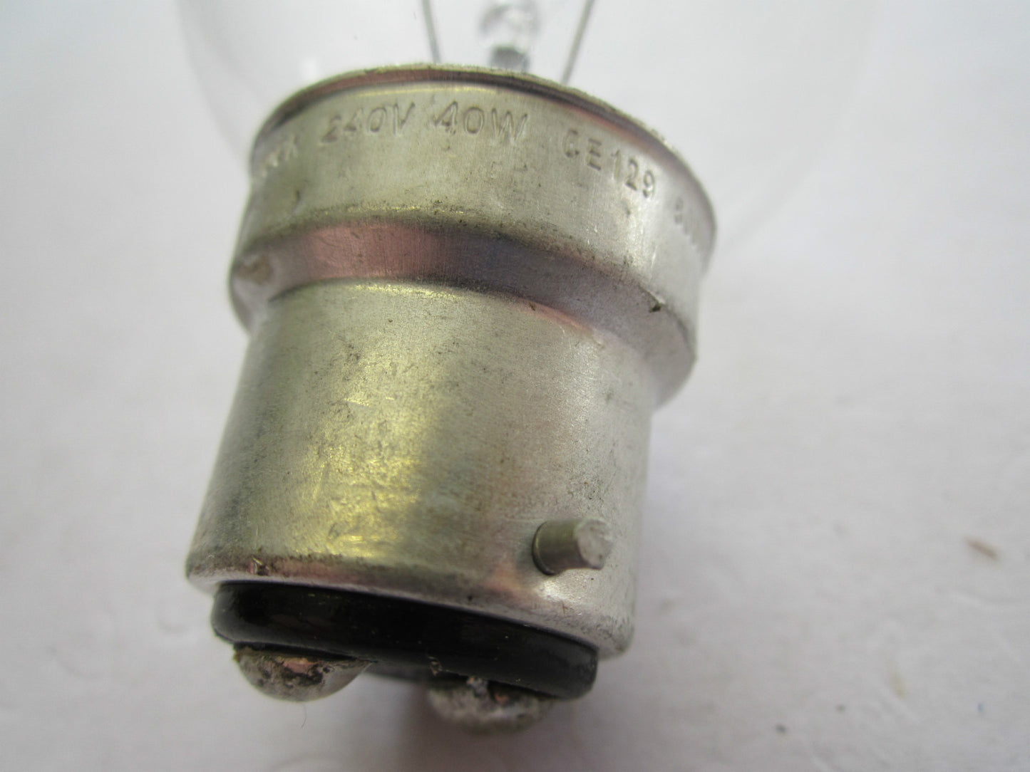 10 x GREENSTOCK 45mm 40W BC Round Clear 8000hr Light Bulb Golf Ball 310lm 240V