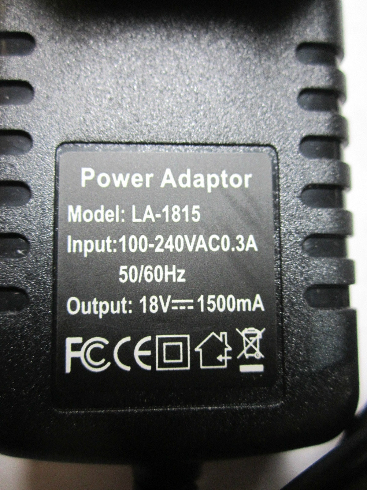 EU Replacement for TDC Switching Power Supply SA7D-180-0350FC 18.0V 0.35A 7.5W