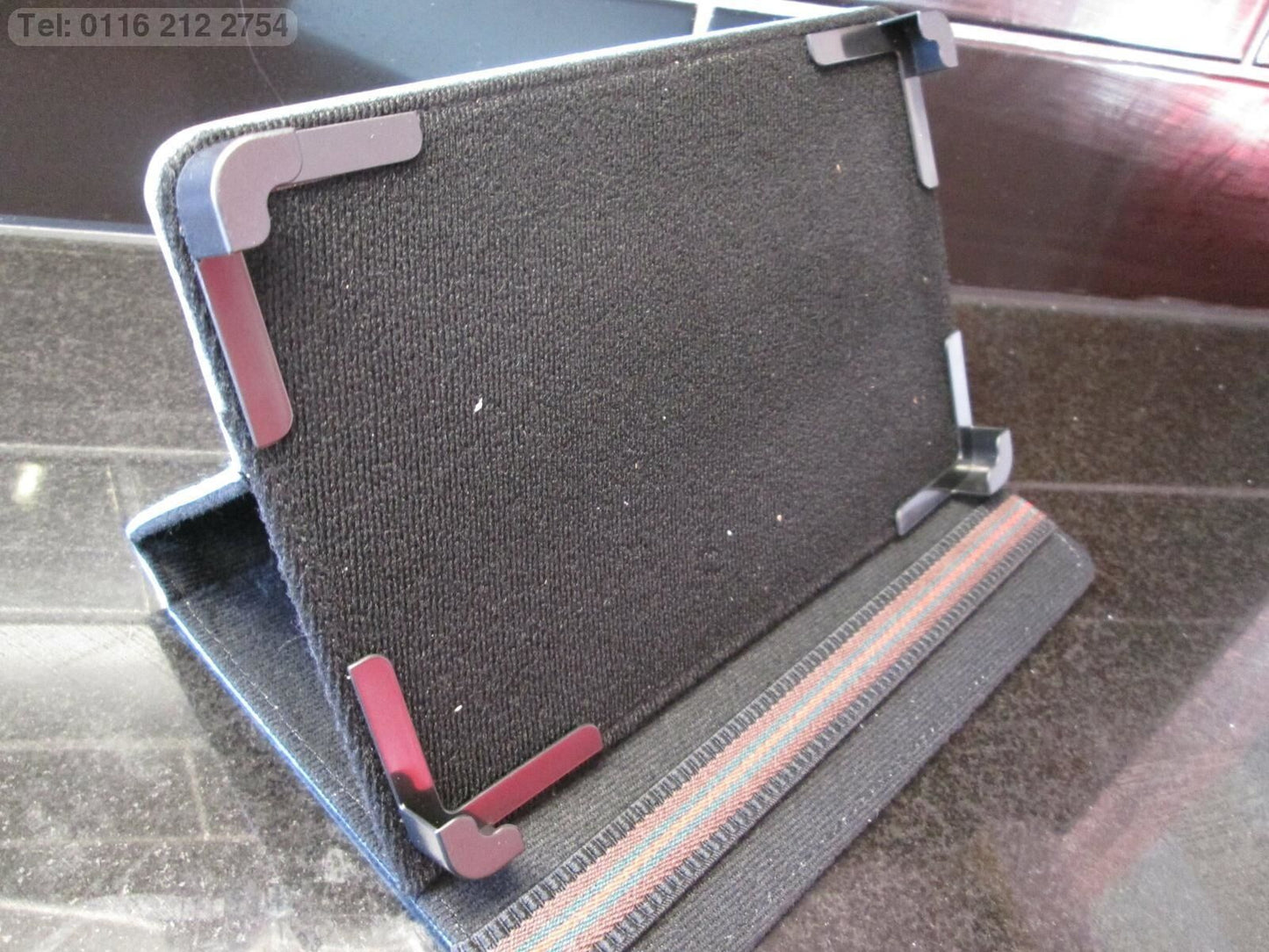 Blue 4 Corner Grab Laptop Angle Case/Stand for Asus MeMo Pad 7 ME70C-1B007A 7"