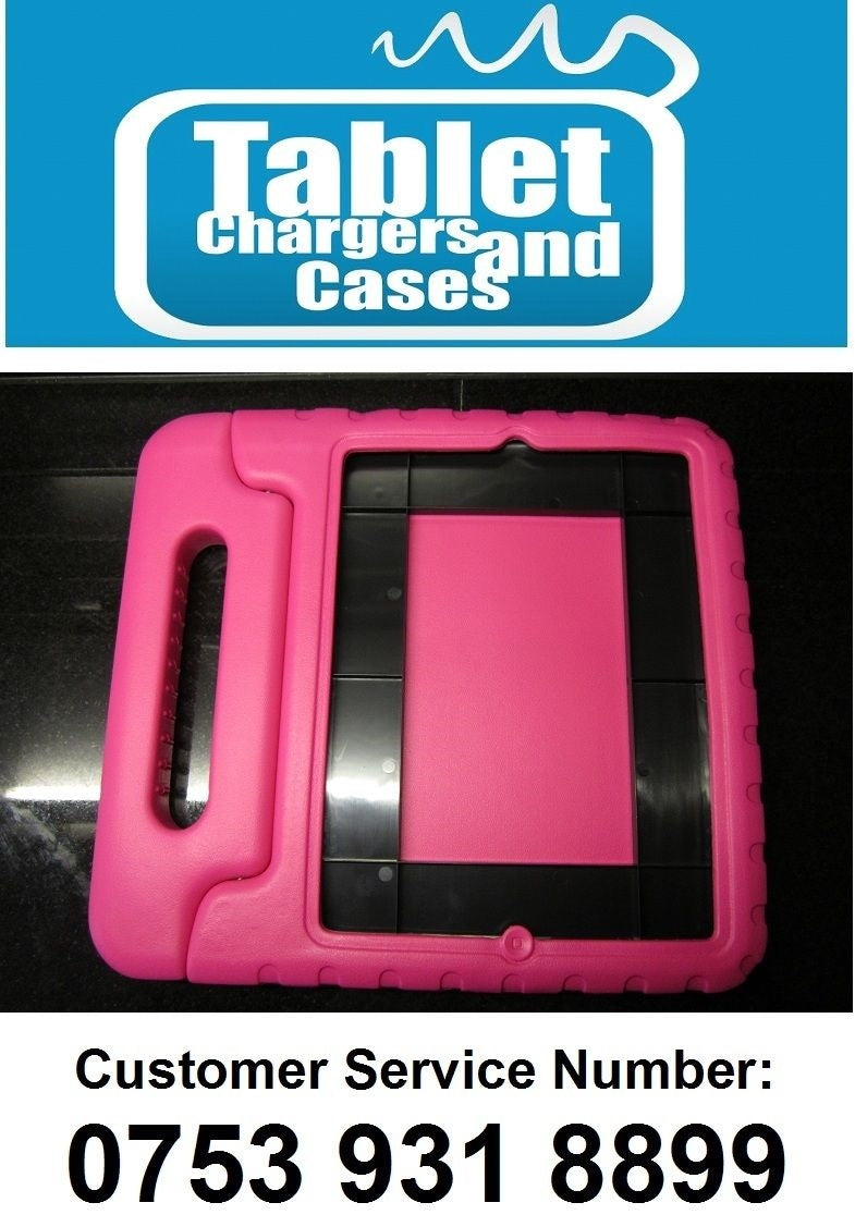 Girls Pink Ipad 2/3 New Maximum Protection Carry Case Stand High Impact EVA Foam