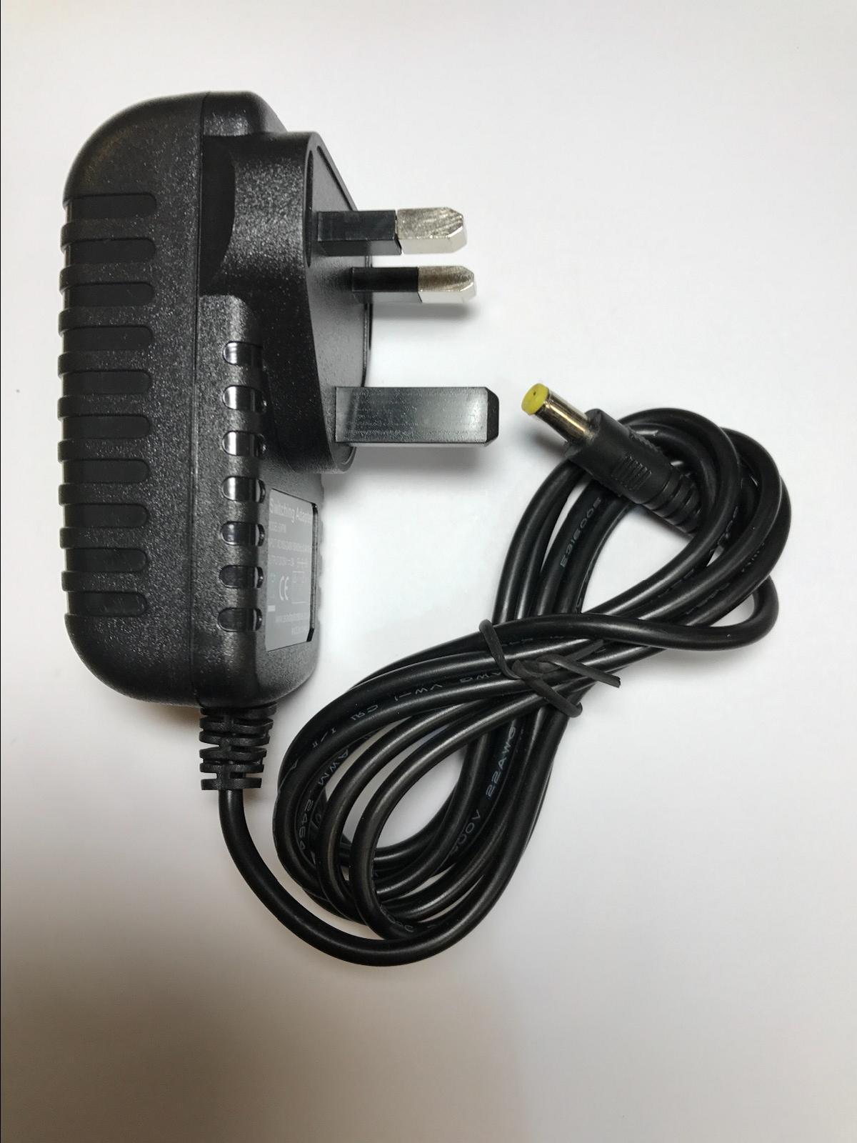 6V 2A UK Mains AC-DCAdaptor AC-DC ADAPTOR PSU 4.75mmx1.75mm 4.75x1.75 DC Plug