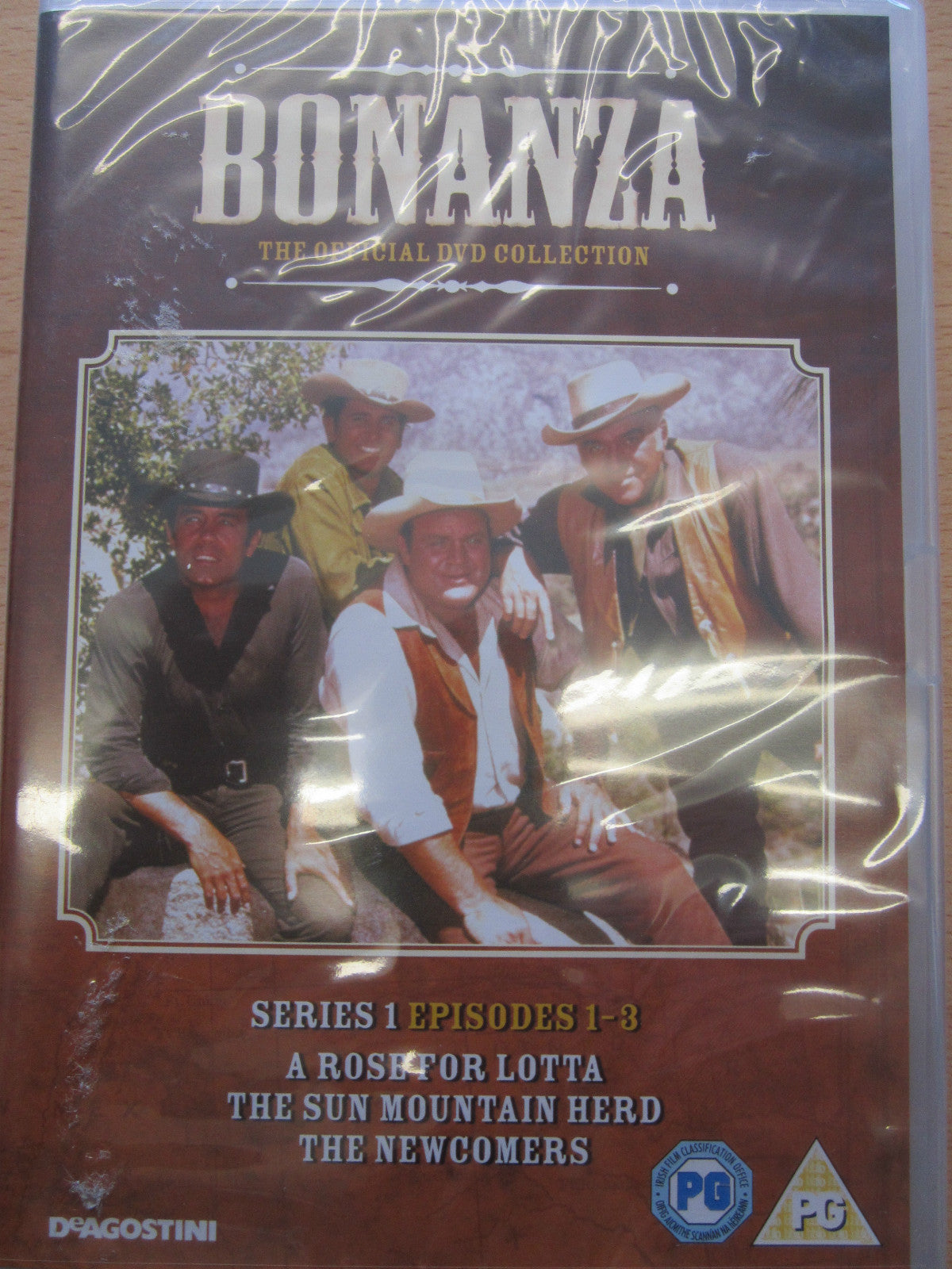 Bonanza The Official DVD Collection Series 1 Episodes 1/2/3 Deagostini PG