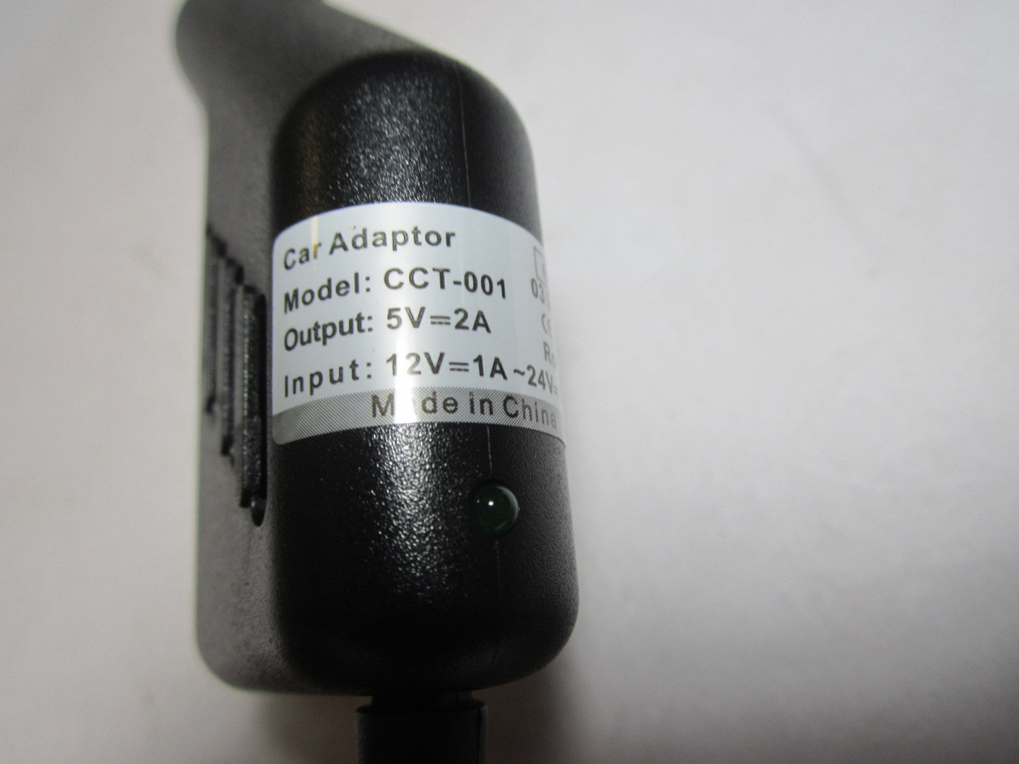 5V 2A Car Charger Power Supply CLA Model CCT-001 MINI B USB Connector 12V-5.0V