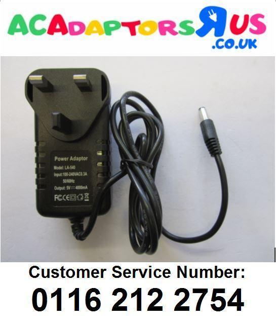 Replacement DVE Switching Adaptor for Model DSA-24CA-05 050300 5V 3A Negative