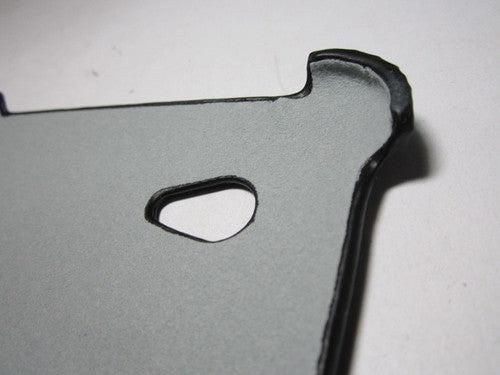 Black PU Leather Snap On Case Shell Case for Samsung Galaxy TAB 2 7.0 P3110