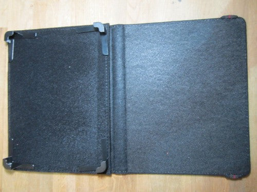 8" Black PU Leather Multi Angle Stand Carry Case for Android Touchscreen Tablet