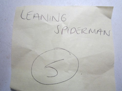 BIP Holland BV 1111 Leaning Spiderman Phone / Bag Charm Keyring Key Ring