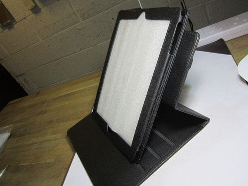 PU Leather 360 Rotation Carry Case Stand Folder for iPad 2 and 3