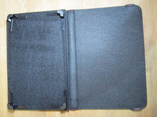 9" D Pink PU Leather Multi Angle Stand Carry Case for Android Touchscreen Tablet