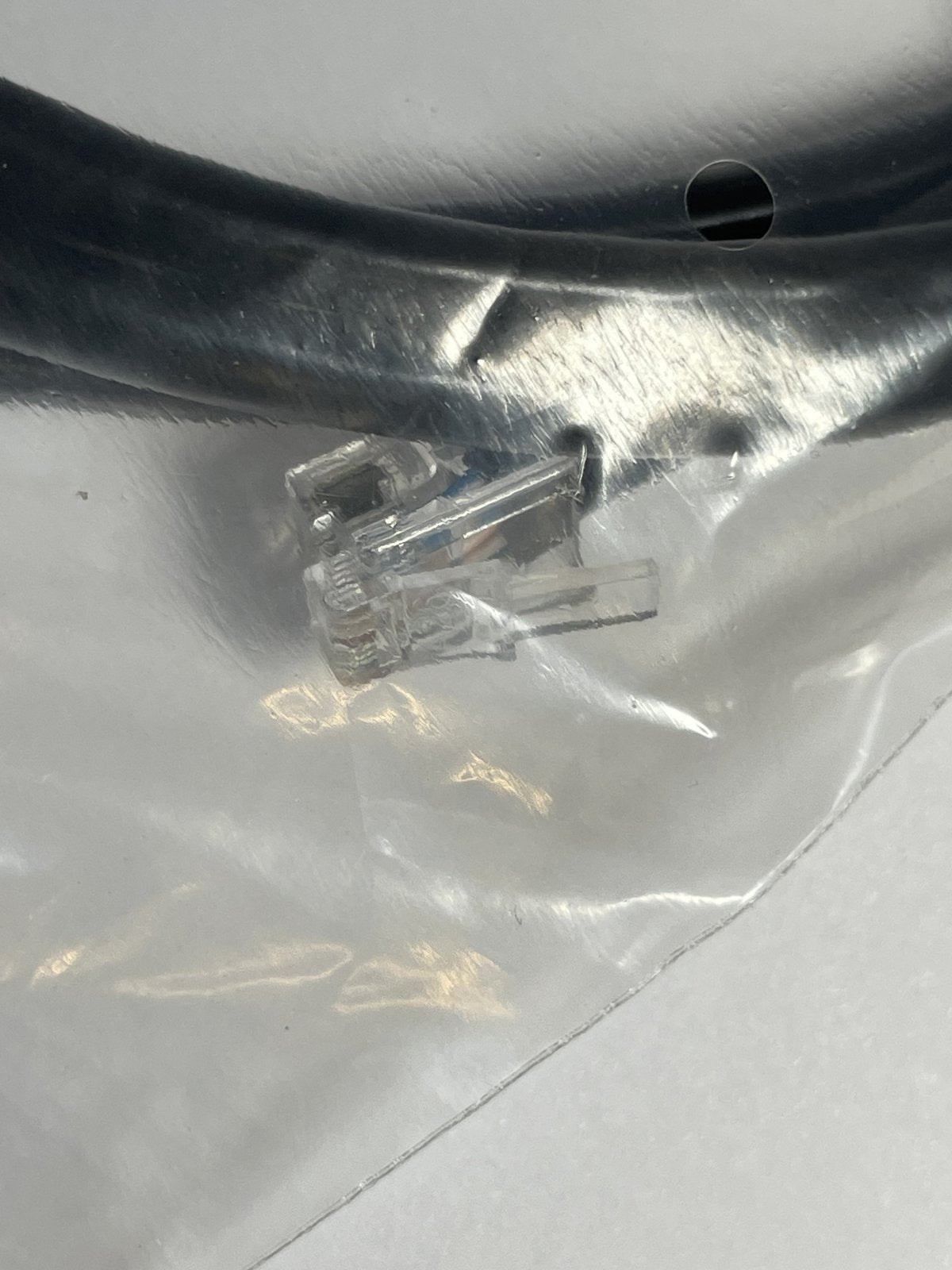 COPY of Ingenico RJ11 to RJ45 Red Ends Cable Lead CAB332542C for Card Machine