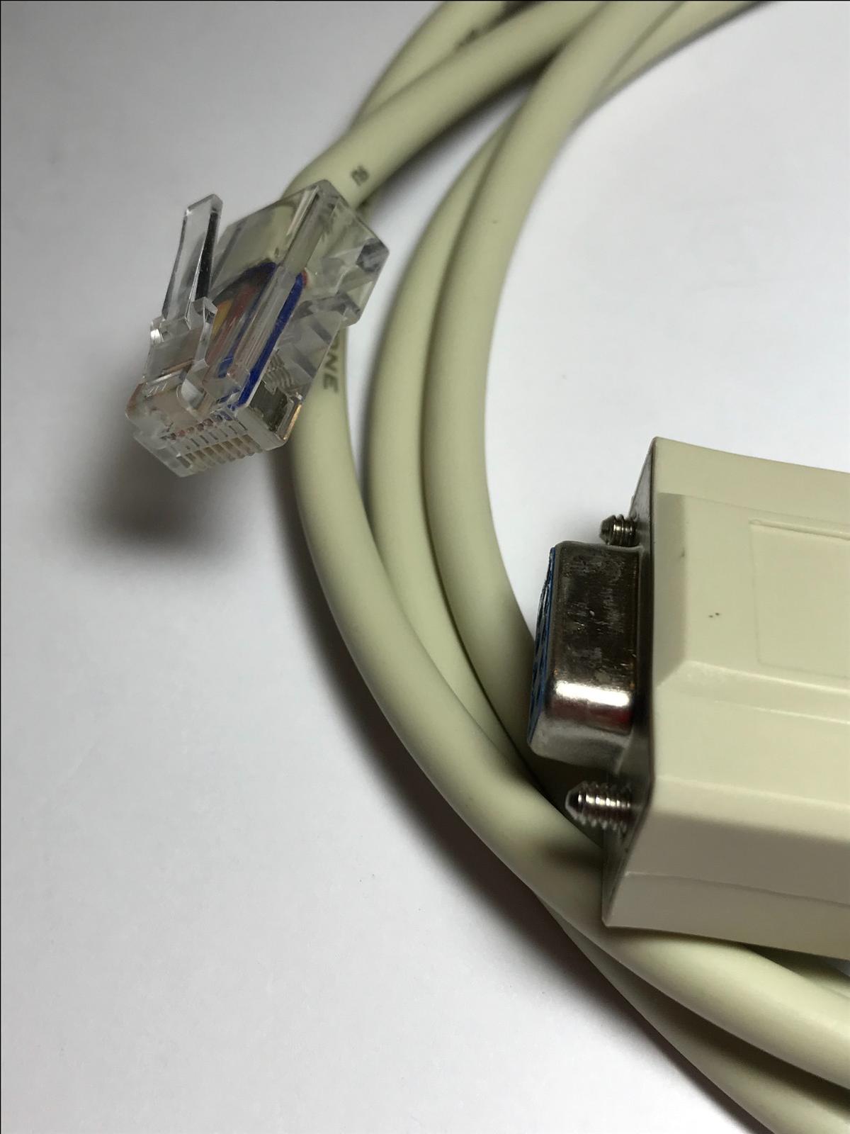 VGA to RJ45 Ethernet Cable Lead for CBA-R01-S07PAR RS232 for POS Machine Till