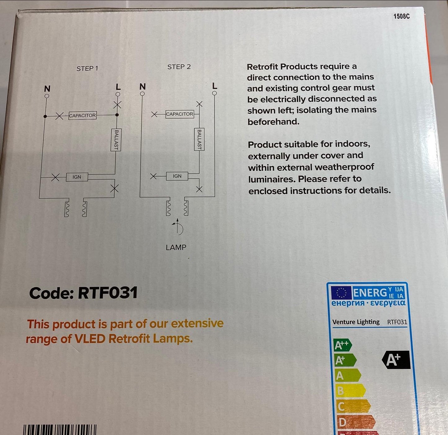 Venture Lighting LED High Bay Lamp Light Fitting 100W E40 Industrial Warehouse