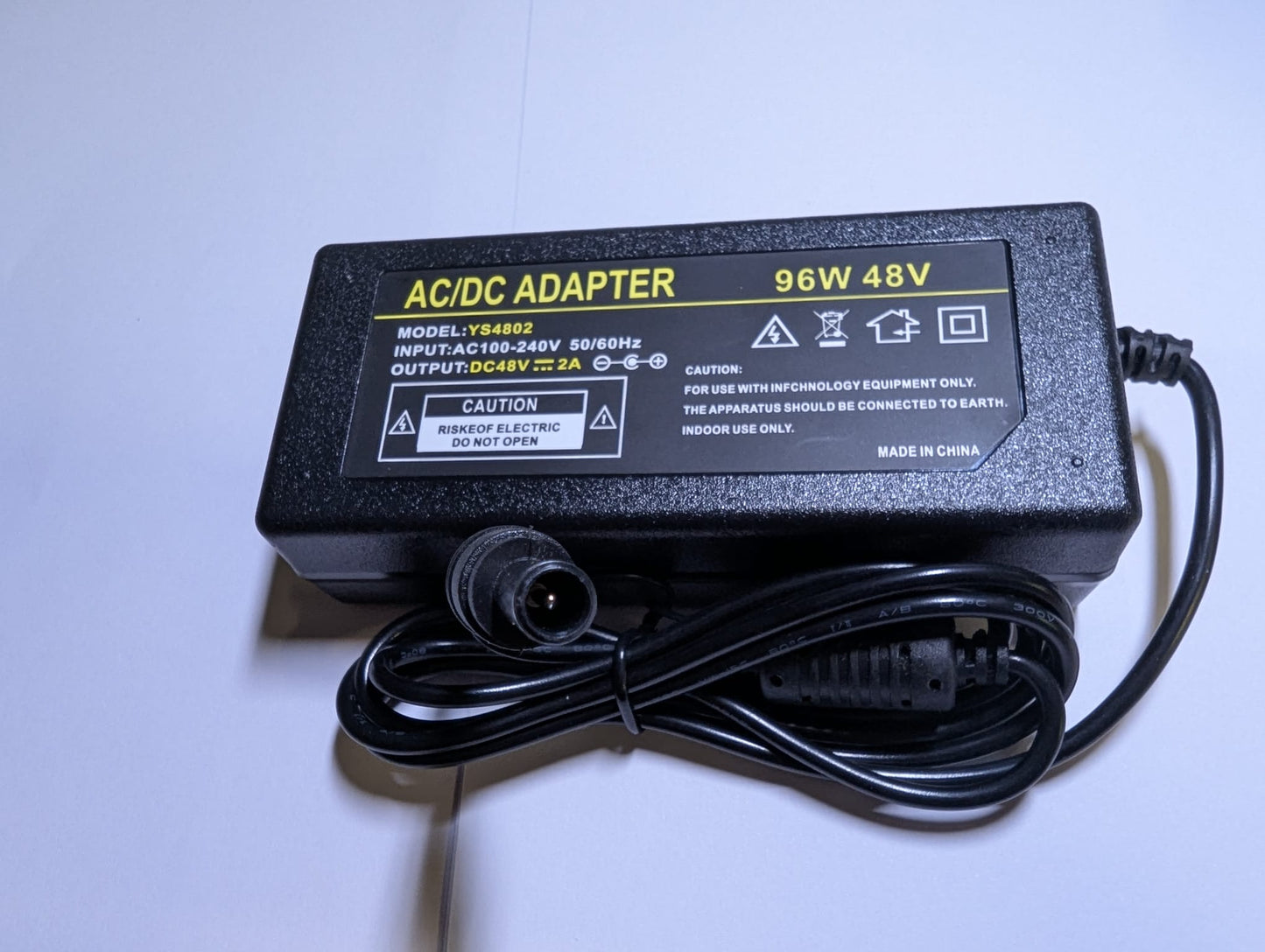 Replacement 48V AC-DC Adaptor Power Supply for Lorex LNR110