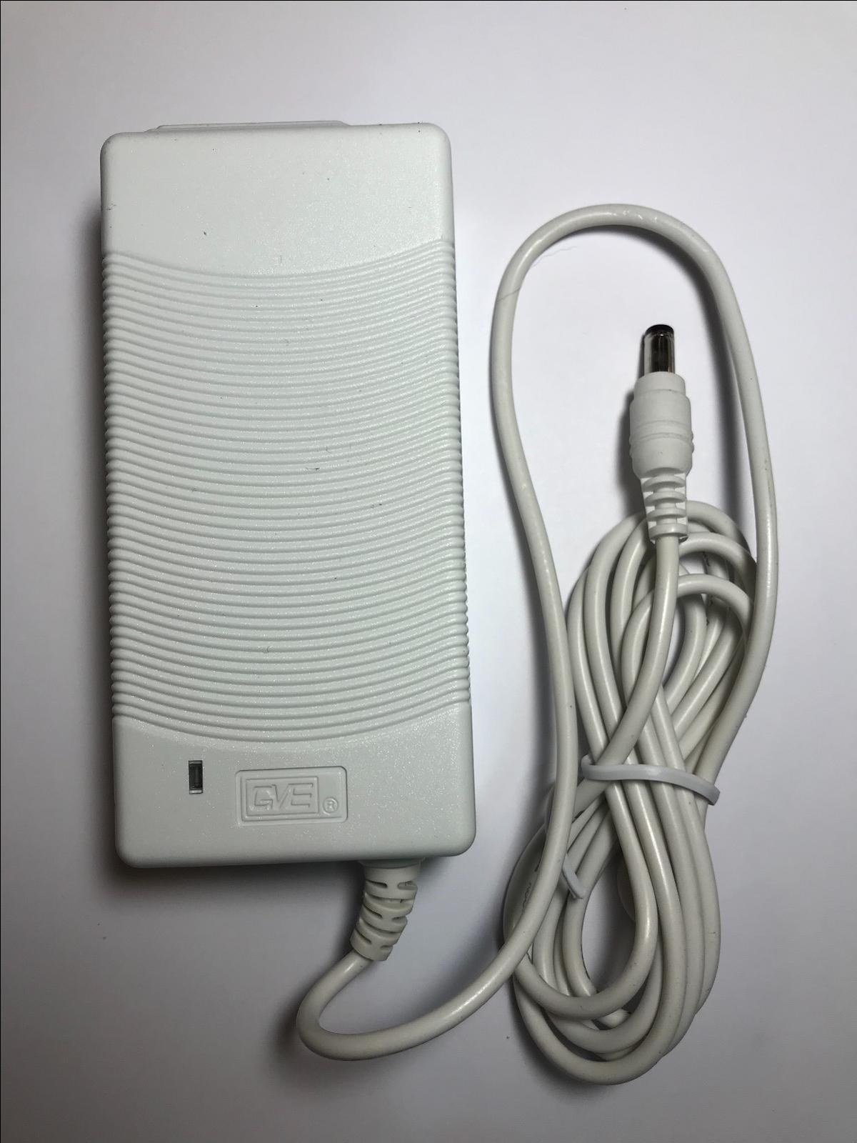 48V Mains AC-DC Adaptor Power Supply 6.3mm x 3.0mm 6.3x3 with UK Cord Lead Plug