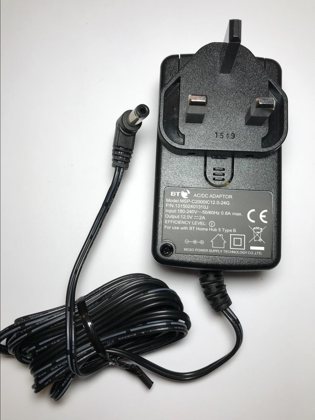 Replacement 12V AC Adaptor for Steepletone 4 in 1 Music Centre SMO 9394-163