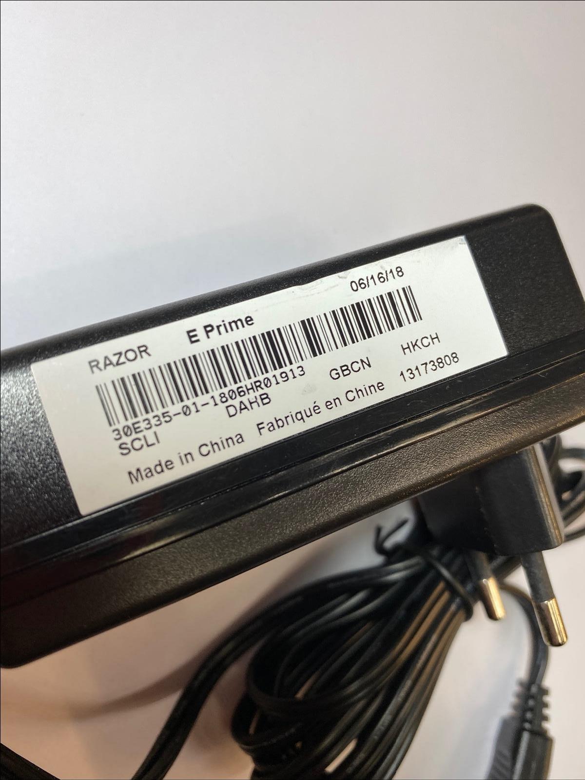 EU 36V 1.0A Battery Charger HK-AD-360A100-EU for RAZOR E PRIME Electric Scooter