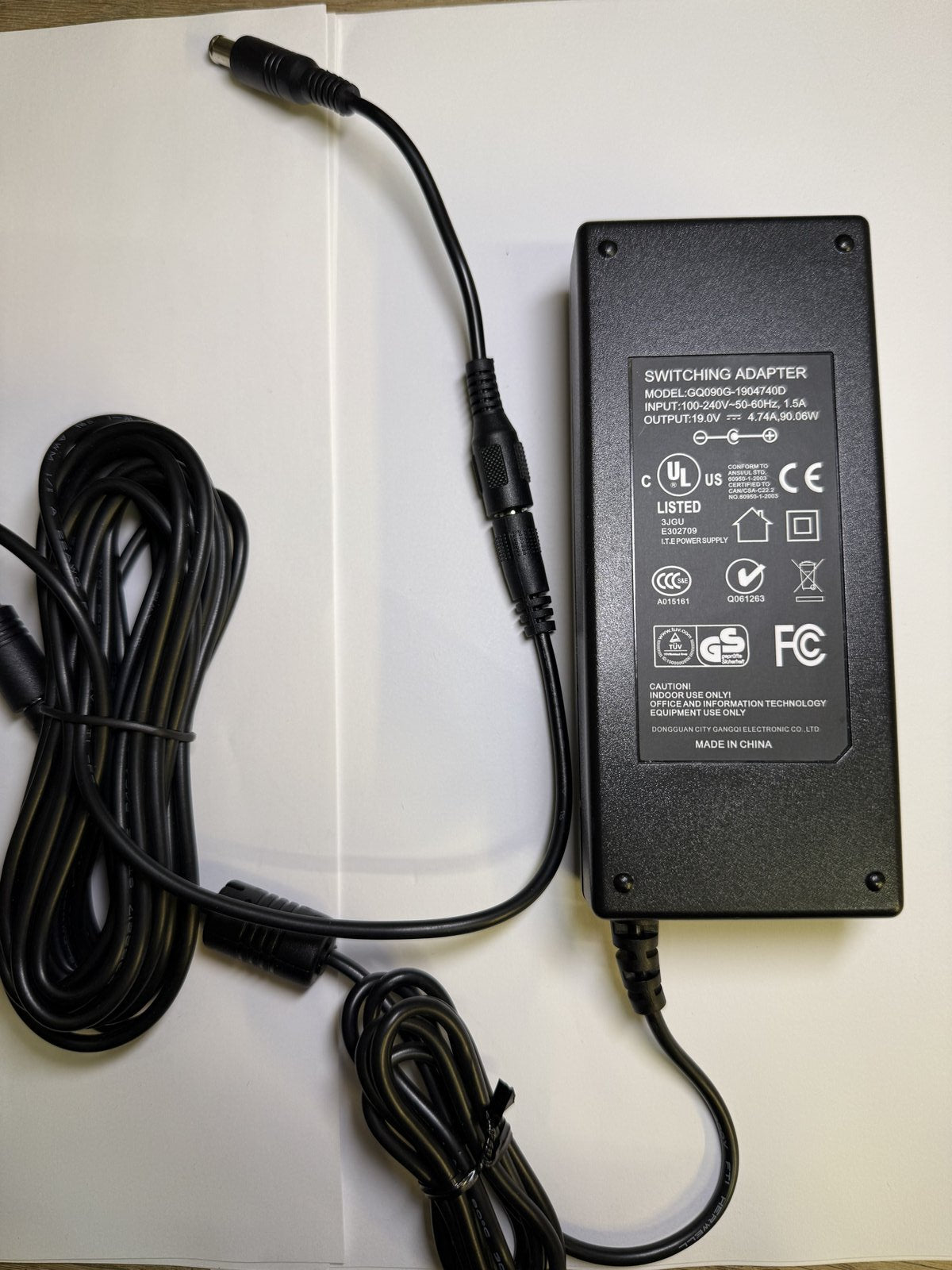 Replacement 19V AC-DC Adaptor Power Supply 6M Long for 19V Samsung Soundbars