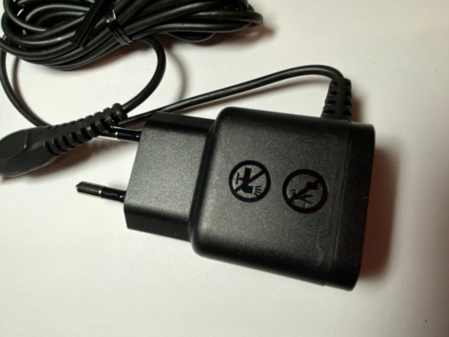 EU 2 PIN Philips Power Plug EU Type HQ8505/D AC/DC Adapter 15V 5.4W