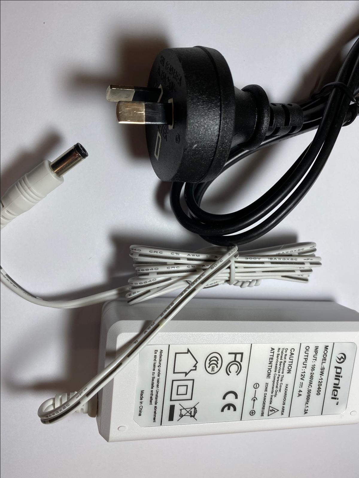 AUS Australian 12V 4A 3.5A 3A 2.5A AC-DC Adaptor Power Supply 5.5mm x 2.1mm