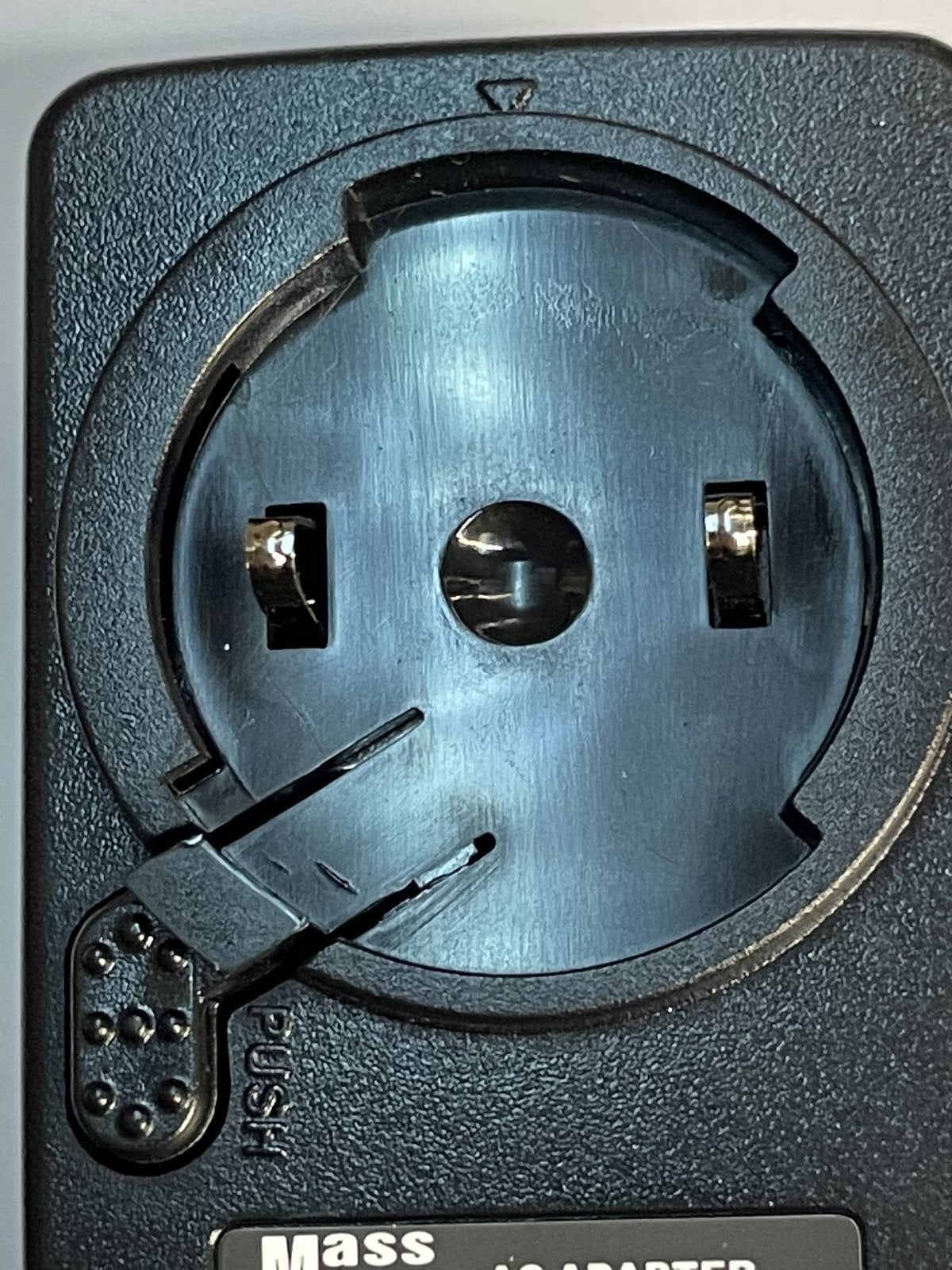 EU European Twist Plug Slide Piece for MASS POWER AC ADAPTER SFF0500300U1BA