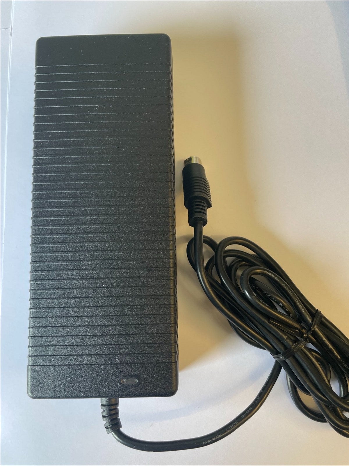 24V 5A AC-DC Adaptor Power Supply with 4 Pin Din LEFT 2 Positive Pins + UK Lead