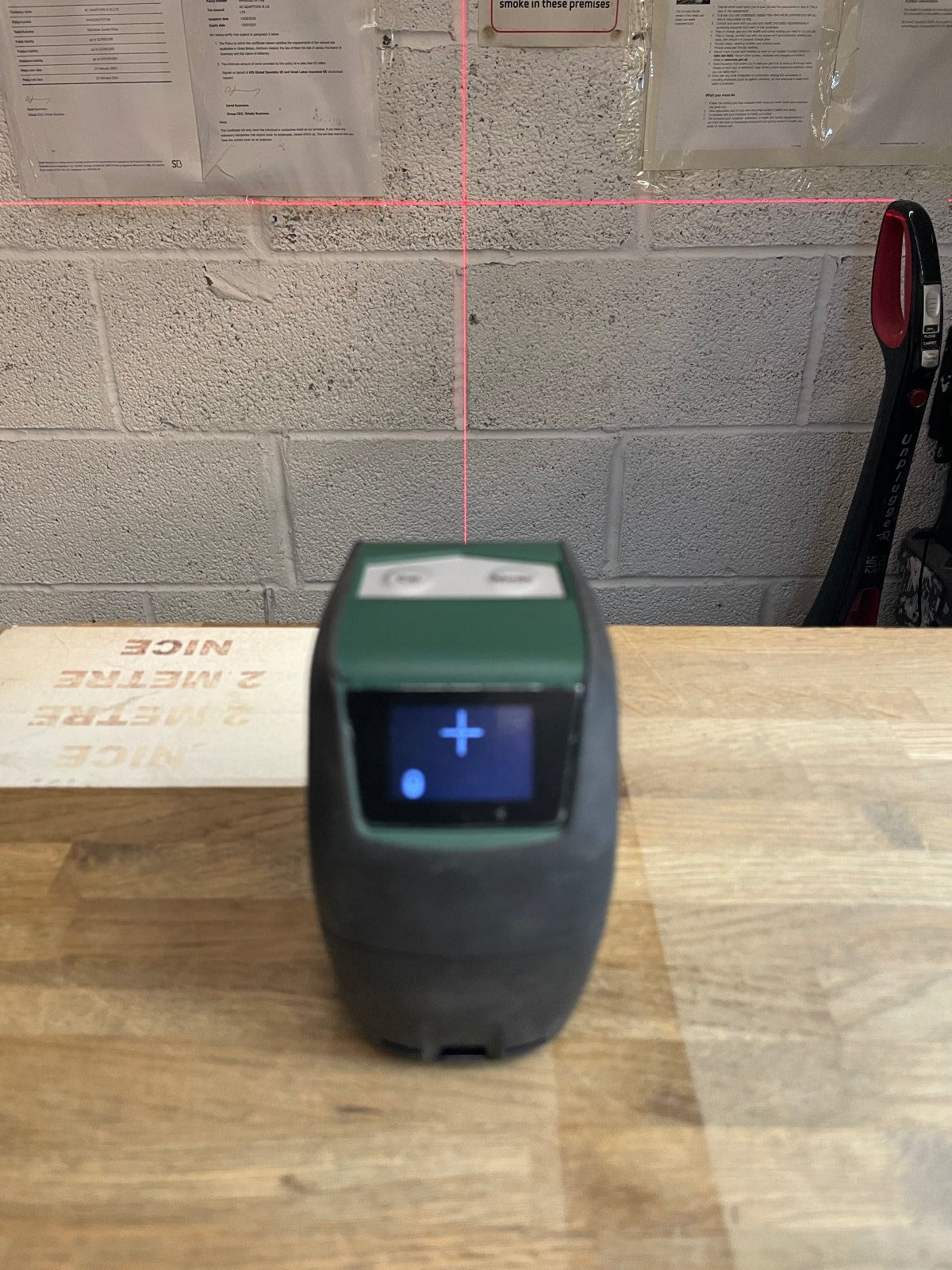 Ex Display Bosch PLL 2 Cross Line Laser with Digital Display 0603663400