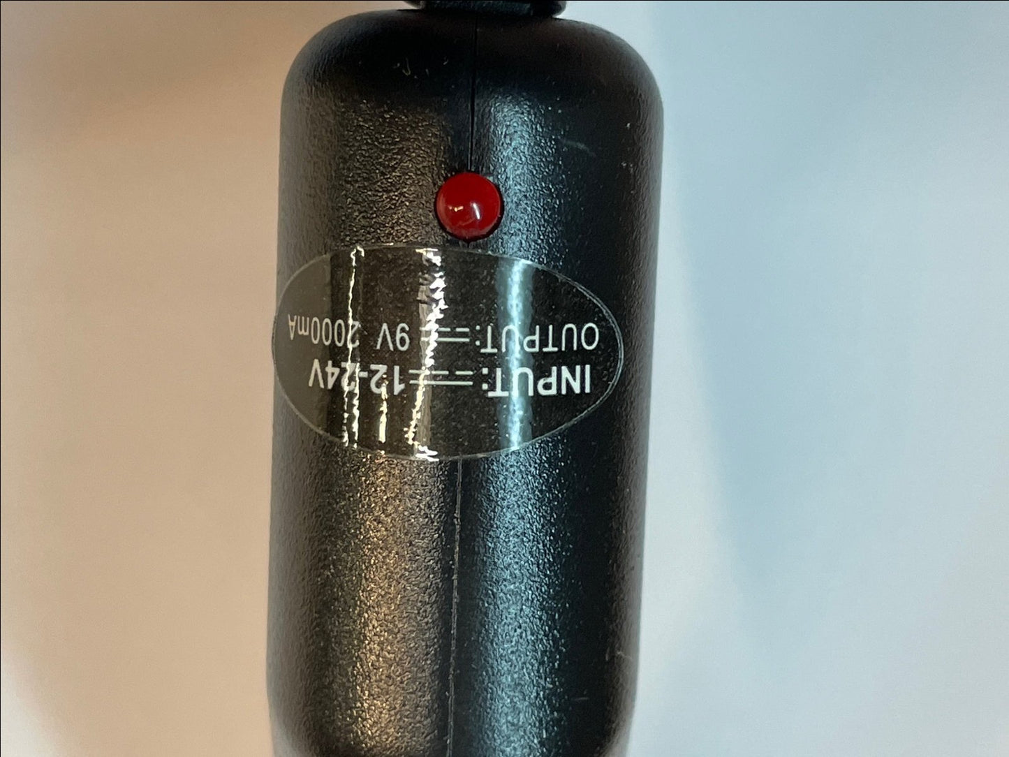 9V In-Car Charger Power Supply with 3mmx1mm 3x1 Tip Attachment