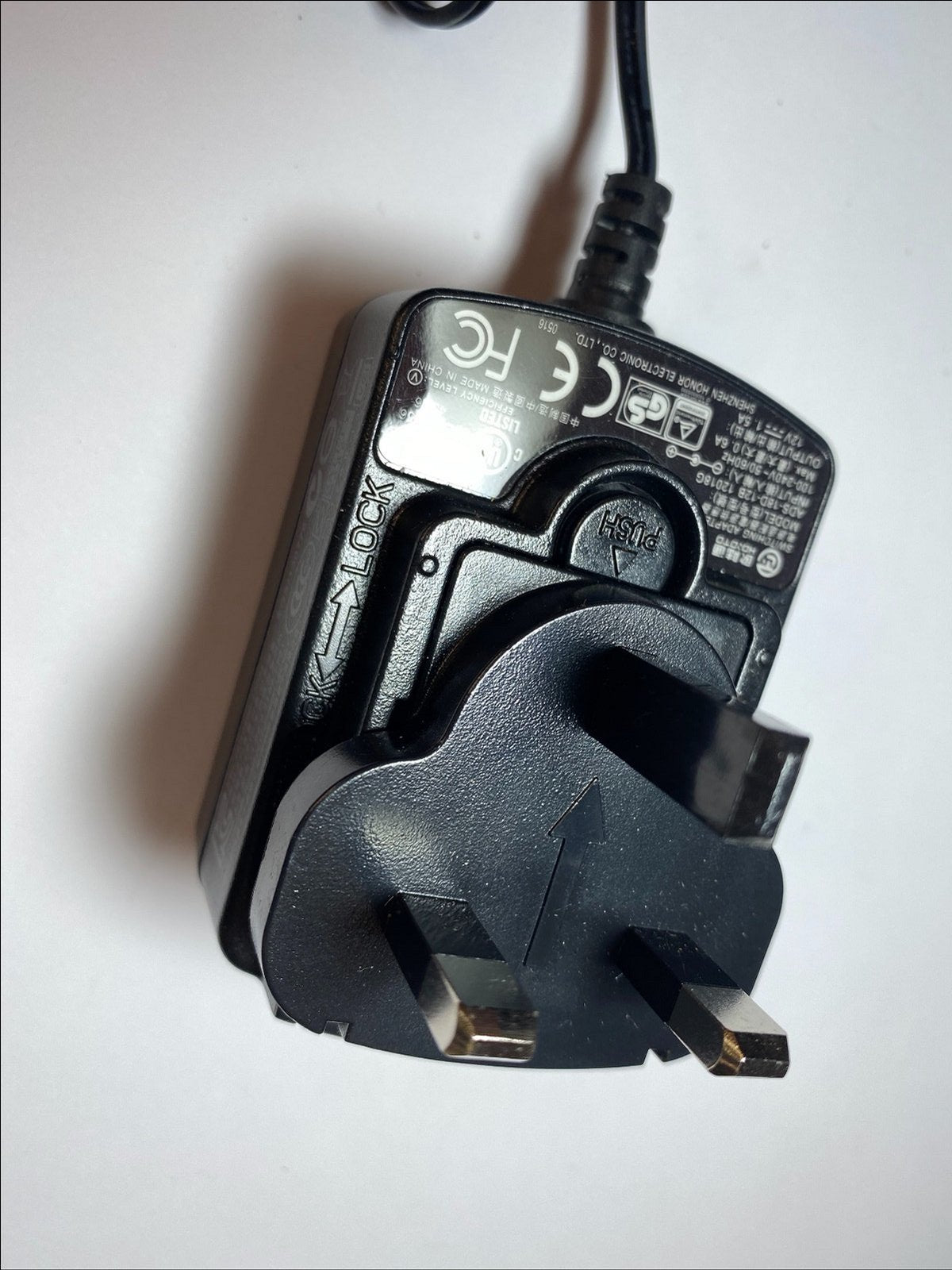 Replacement for 12V 1.5A Switching Adaptor ADS-25D-12 12018E