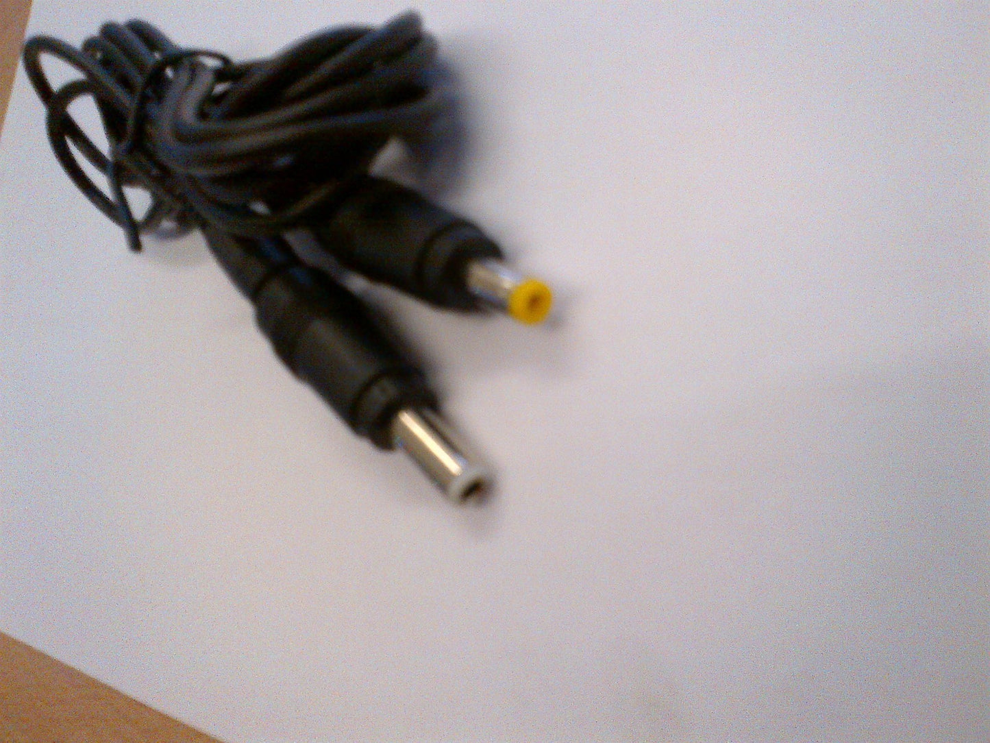 Double Ended Male 5.5mmx2.5mm 4.75mmx1.7mm Connect DC Plug Power Lead Cable