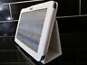 White PU Leather Carry Case/Cover/Wallet Stand for Samsung Galaxy Tab 8.9" P7300