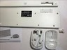 White Wireless Small Keyboard & Mouse Set for Samsung UE40F6500 LED SMART TV