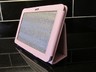 Pink PU Leather Carry Case/Cover/Wallet Stand for Samsung Galaxy Tab 8.9" P7300