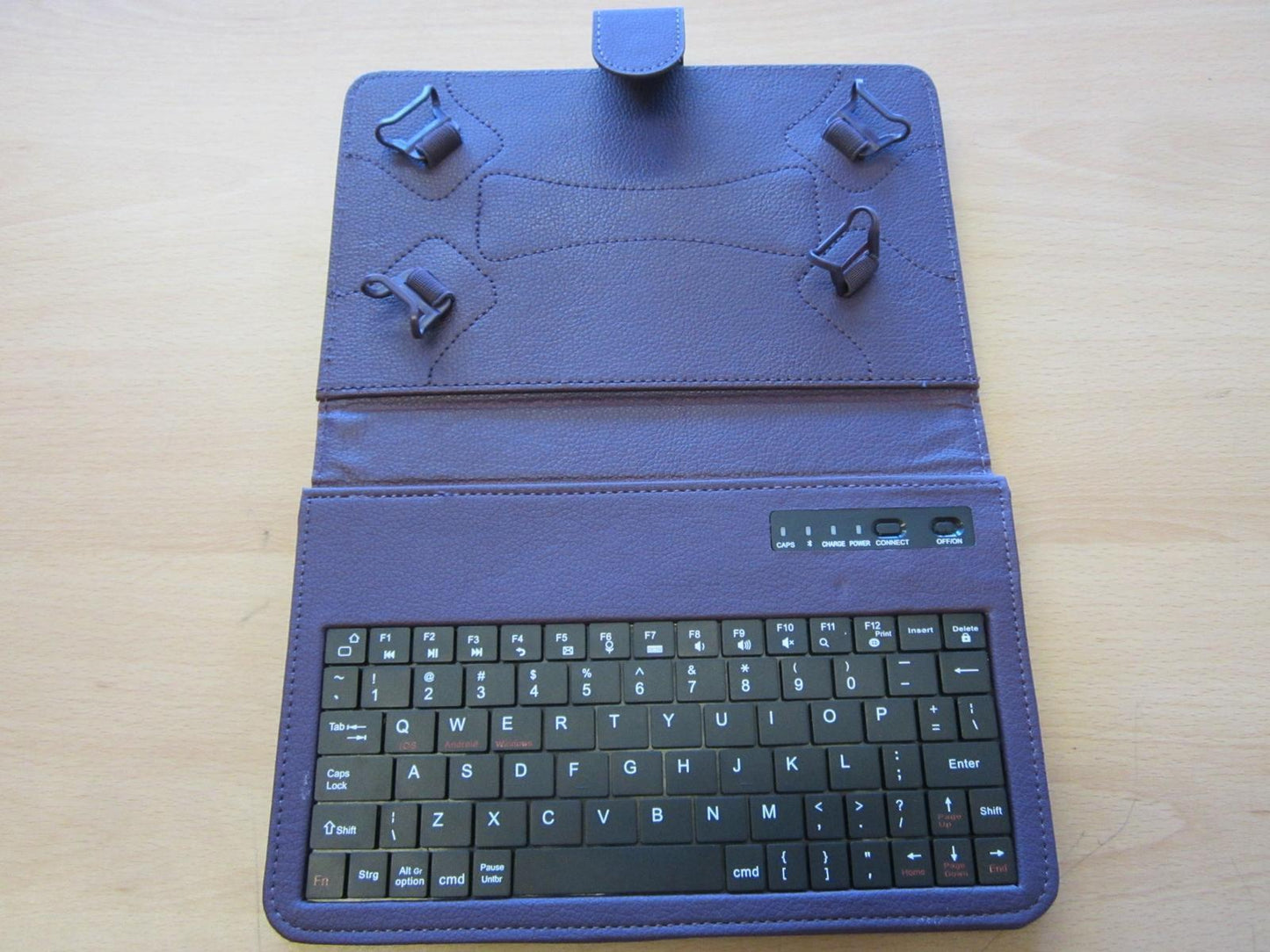 Bluetooth Keyboard Carry Case & Stand for 7" Dragon Touch Screen Android Tablet