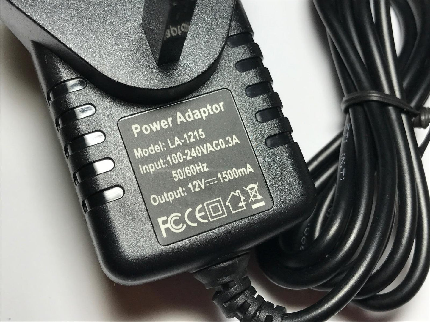 12V 1500mA 1.5A Mains AC-DC Switching Adaptor Power Supply Charger Micro B USB