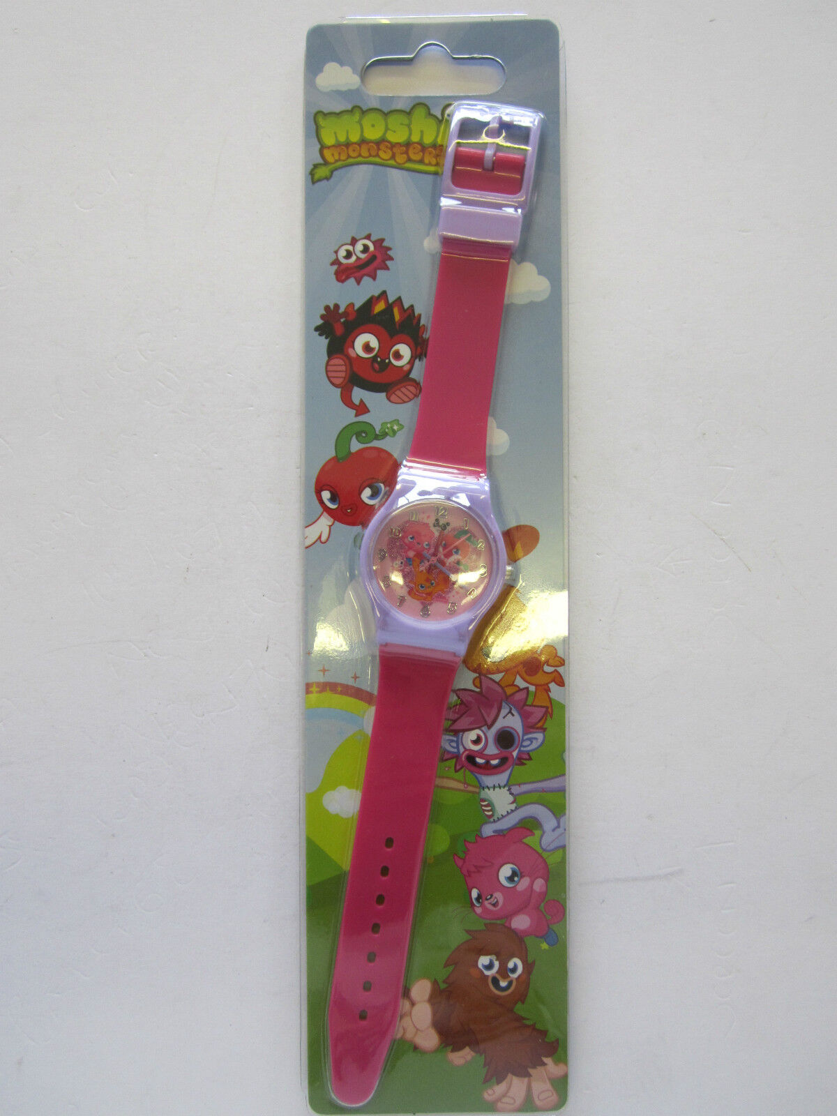 Original Small/Kids/Childs/Girls Pink Moshi Monsters MM019 Analogue Wrist Watch