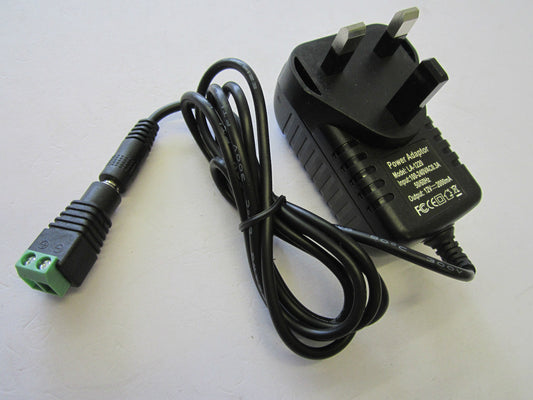 12V 2A 24W Mains AC-DC Adaptor Power Supply for Low Voltage Outdoor Lighting