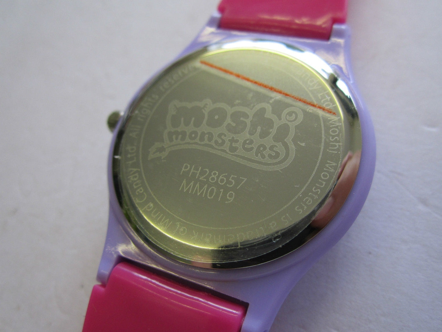 Genuine Small/Kids/Childs/Girls Pink Moshi Monsters MM019 Analogue Wrist Watch