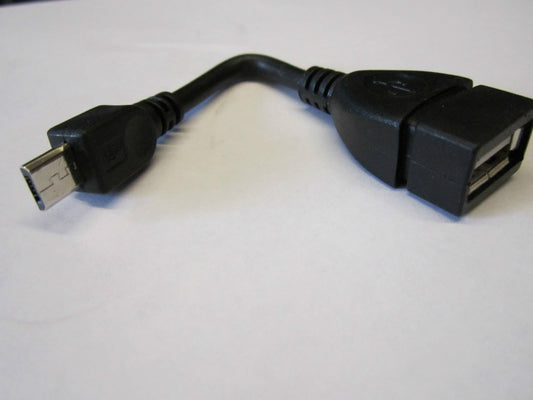 USB A Female to MICRO B Male Converter Adaptor Lead+OTG for Samsung GS2