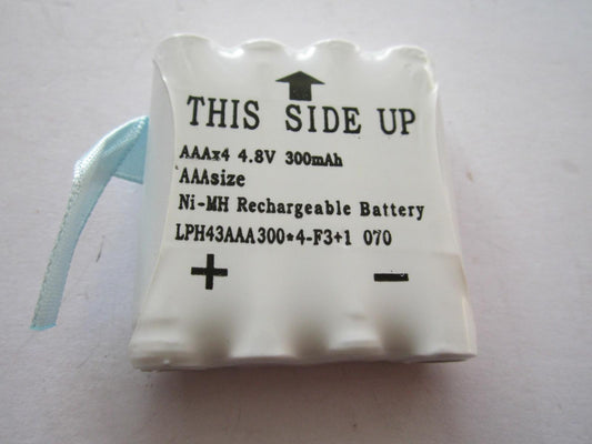 4.8V 300mAh AAAx4 Ni-MH Rechargeable Battery for Clarke Walkie Talkie Radio