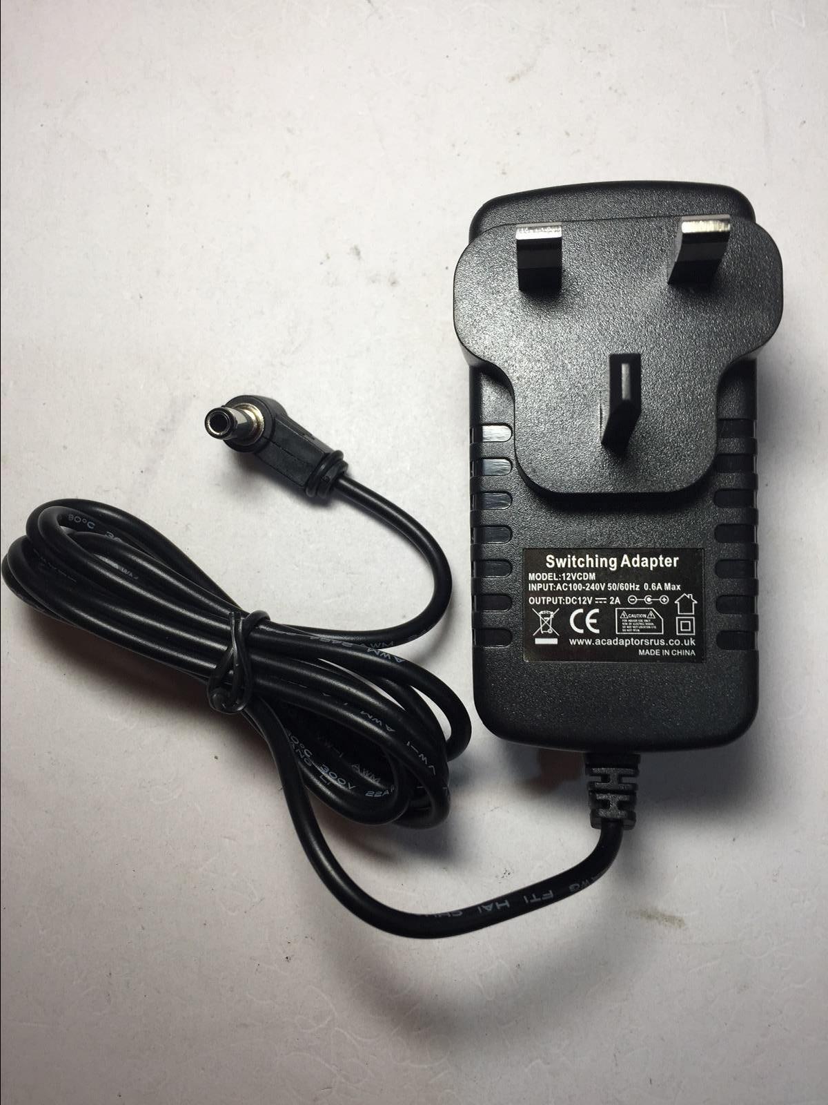12V Mains AC Adaptor Power Supply for DIGIHOME DIGIPVR320SD DIGITAL TV RECORDER