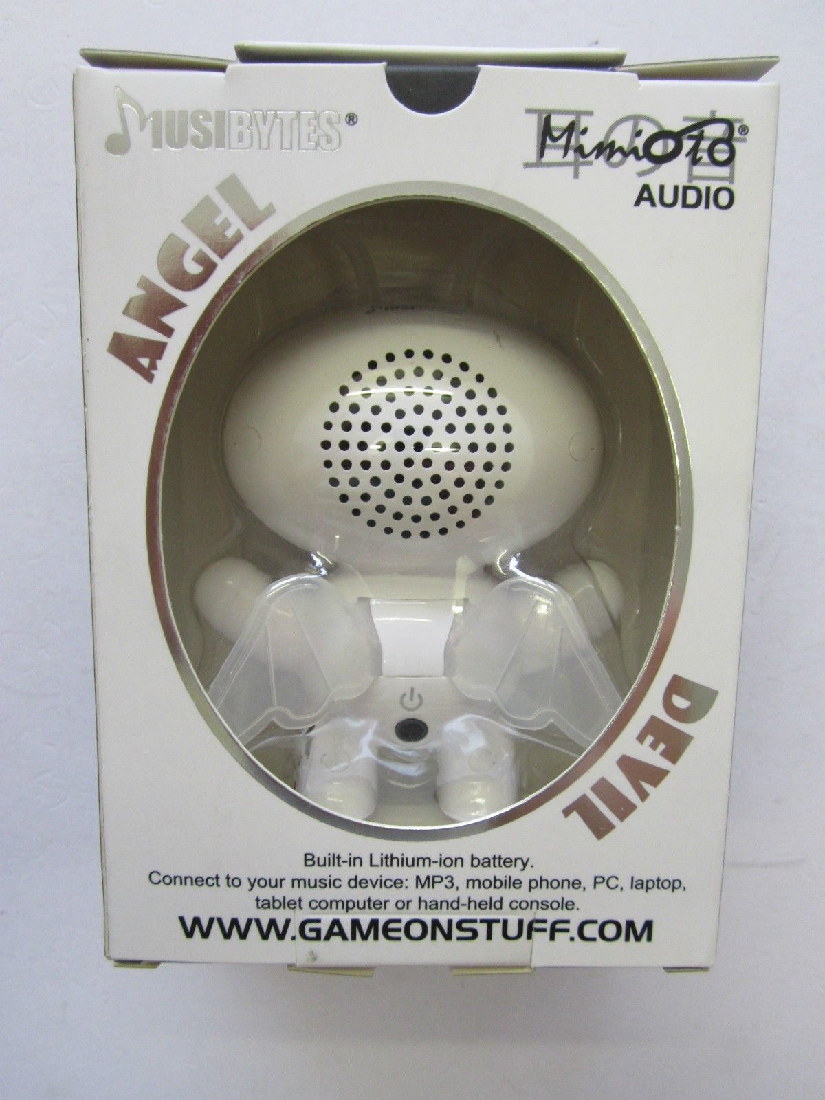 Musibytes SpaceByte Mini Devil Angel Loud Speaker for Blackberry Phones