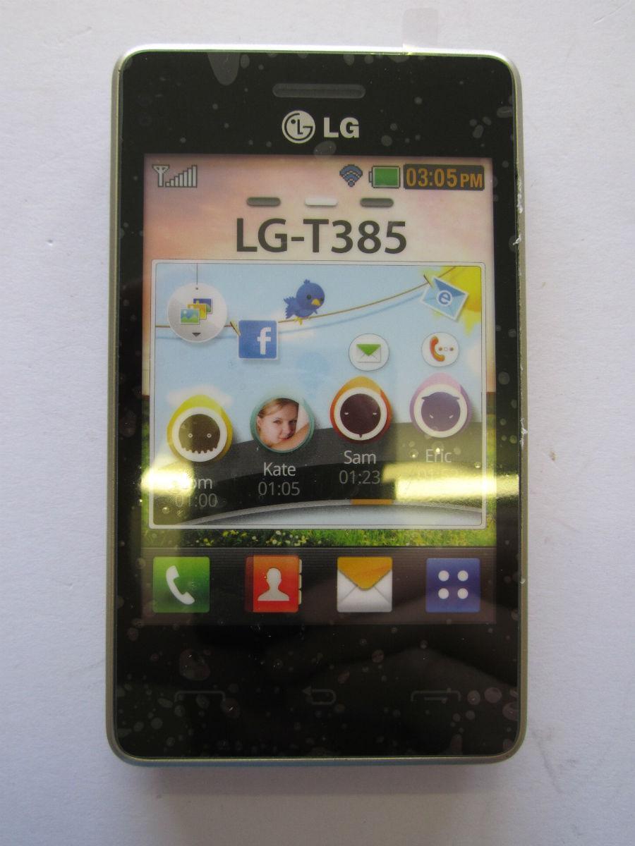 LG LG-T385 LGT385 Black Shop Display Dummy Kids Toy Mobile Pratical Joke Phone