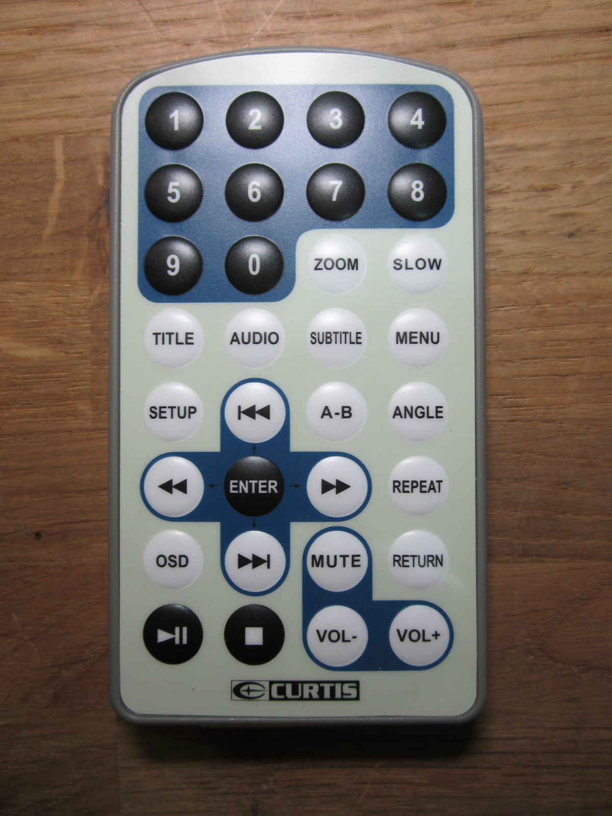 Genuine Curtis DVD Player Remote Control DVD7026A