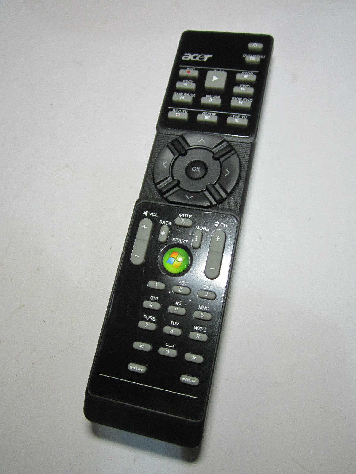 Genuine Original Acer RT.22700.011 Windows Remote Control RT227000119320014BRK01