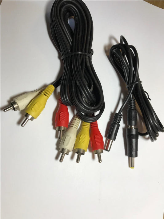 Acoustic Solutions ASVM Portable DVD Twin Screen Lead