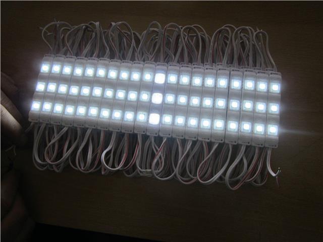 20 x 3 WHITE 12V DC 0.72W 5050 Self Adhesive Waterproof SMD LED Signage Module