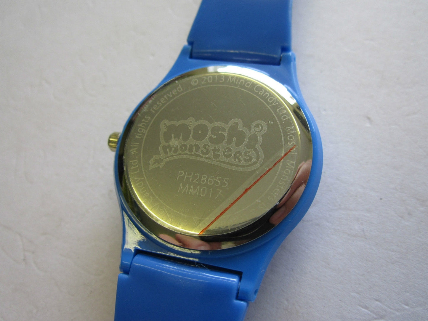 Genuine Small/Kids/Childs/Boys Blue Moshi Monsters MM017 Analogue Wrist Watch