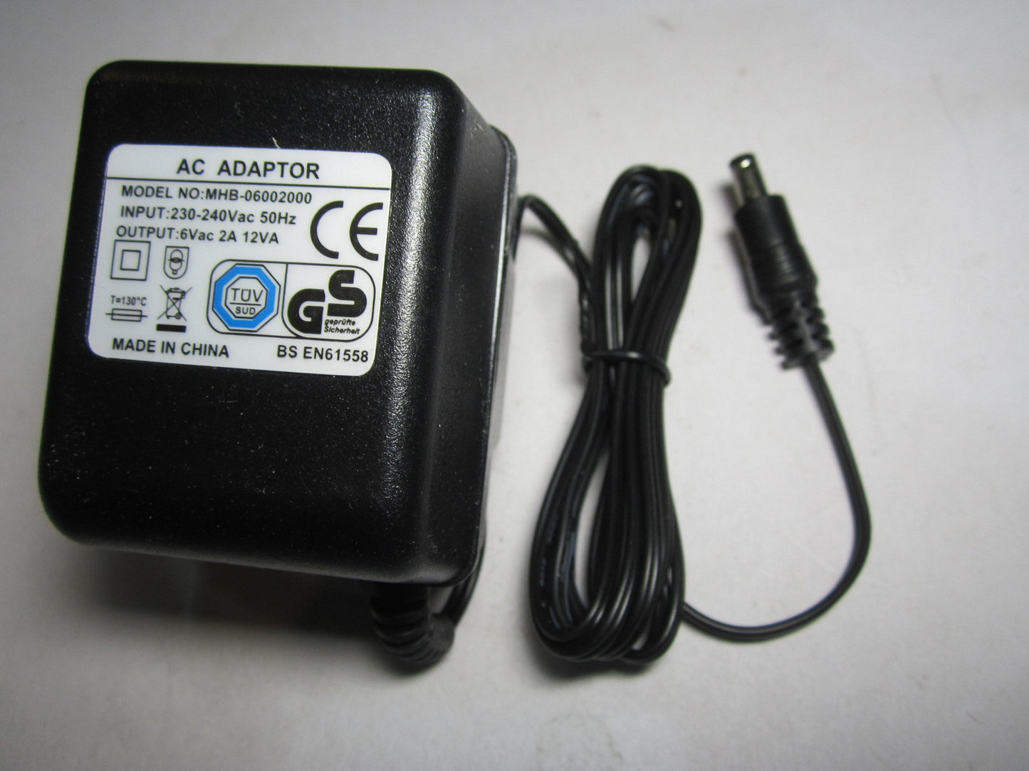 Replacement for 6V AC-AC AC-Adapter Model YL-7.2-6V MAX 7.2V