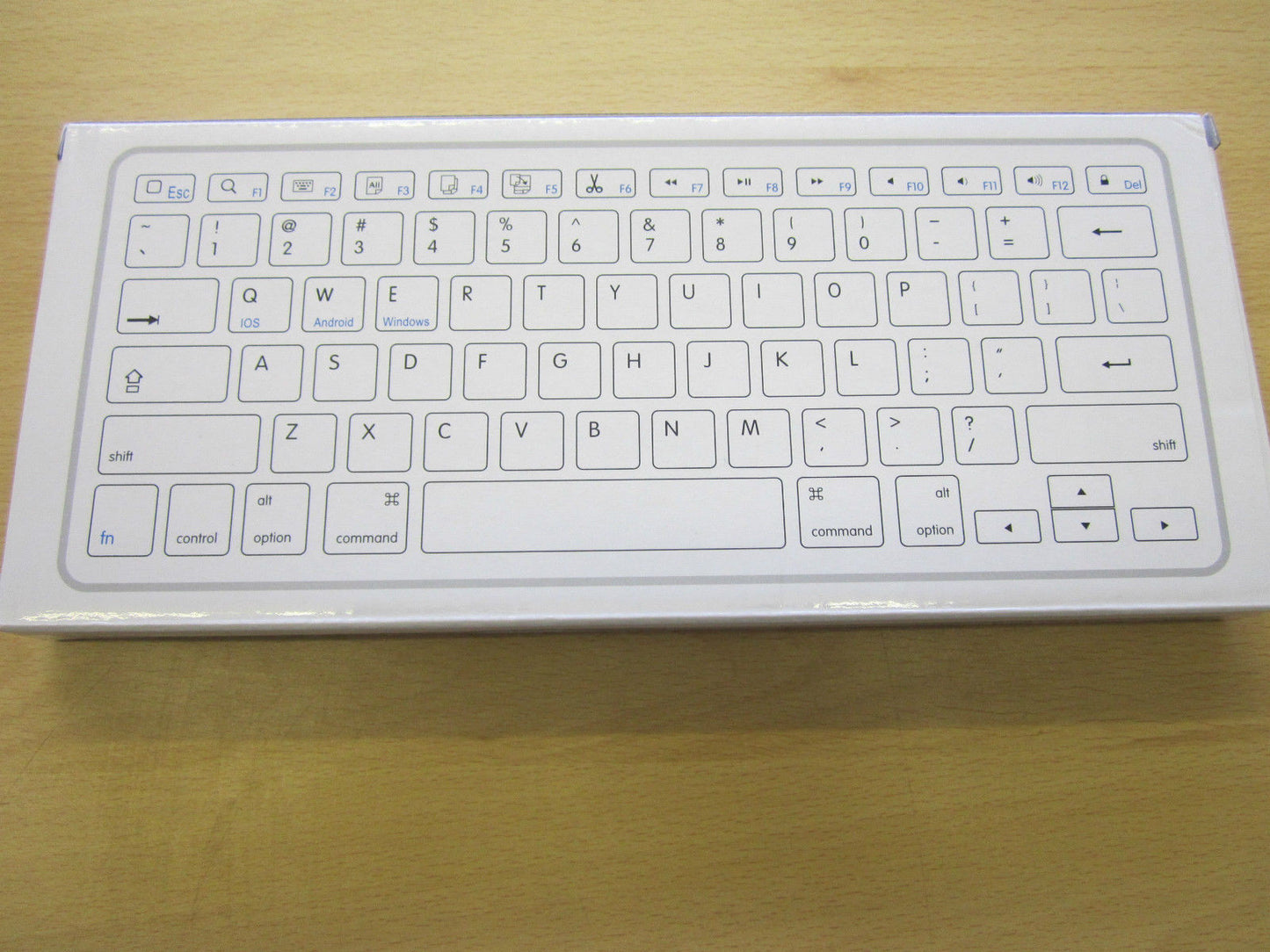 Black Wireless Bluetooth Keyboard for Selected Smart TV's