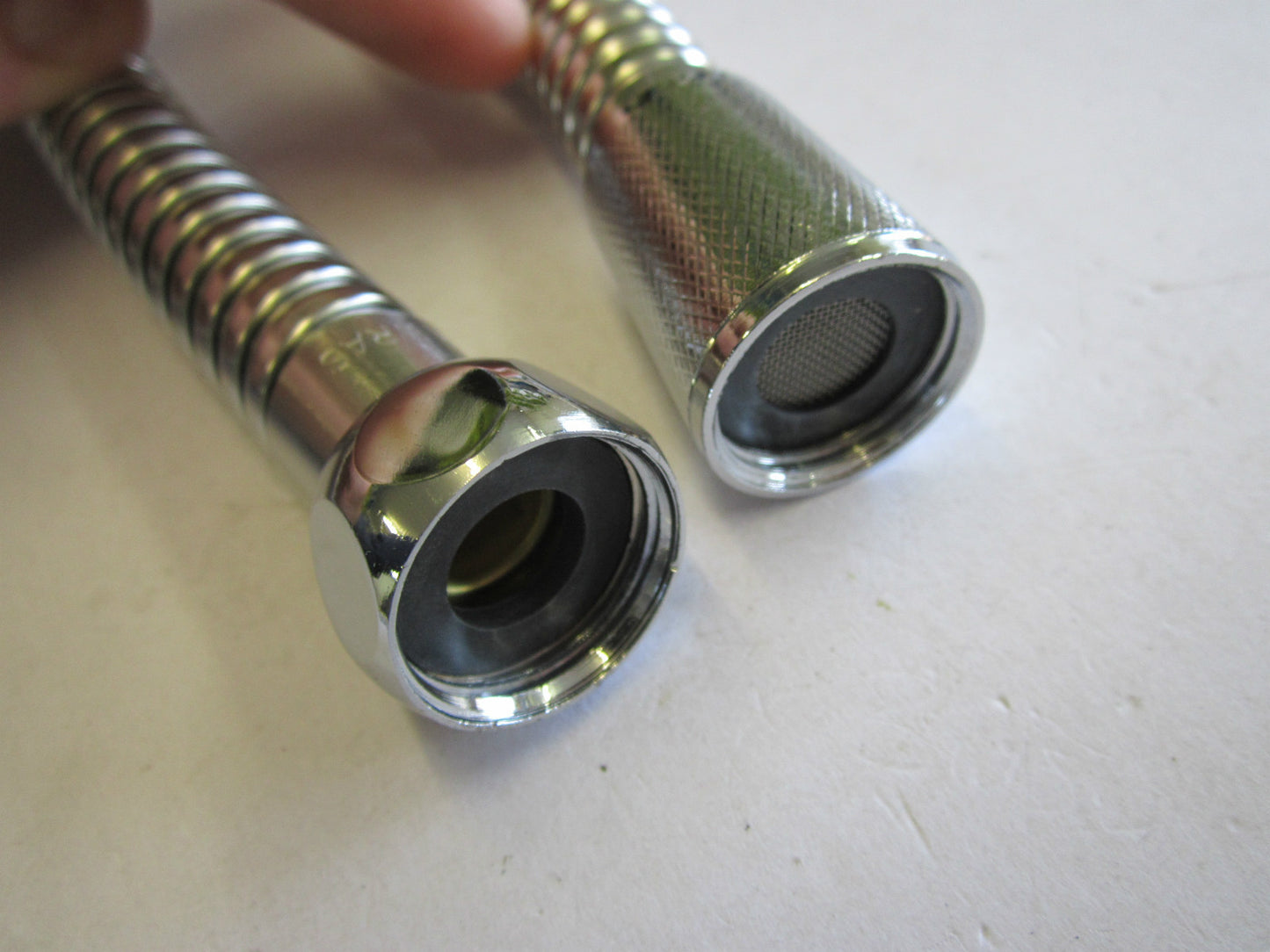 Brand New Genuine Chrome Silver Metal Long Head Triton Shower Hose Pipe 150cm